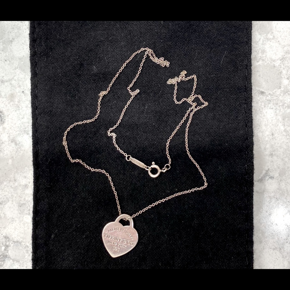 Tiffany & Co. Heart Tag Pendant Necklace